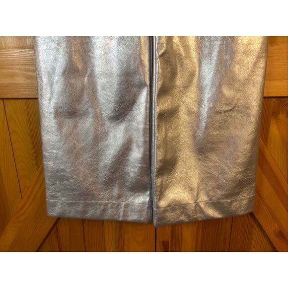 Maeve Silver Wide Leg Pants - Picture 3 of 8
